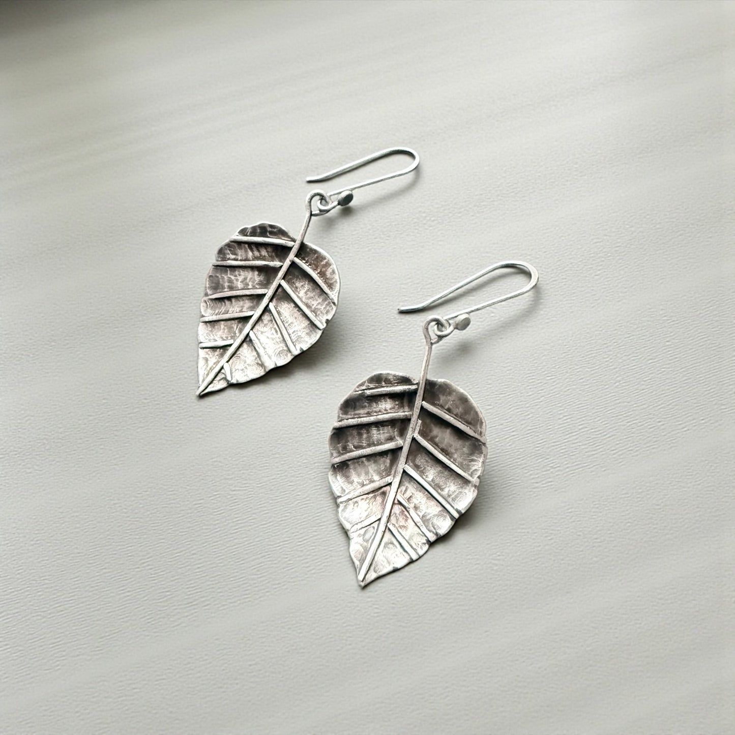 Alder Leaf Earrings