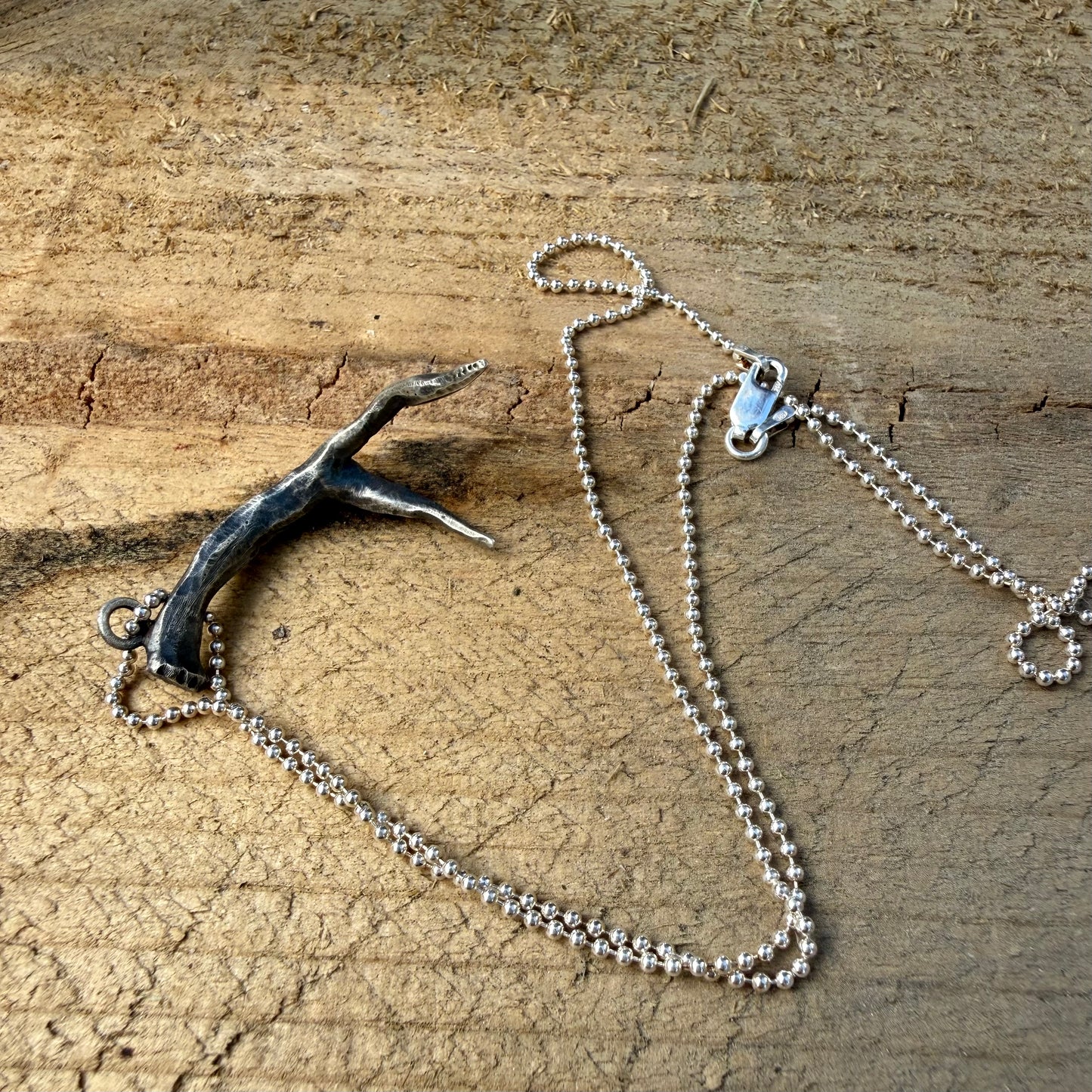 Lone Young Buck pendant