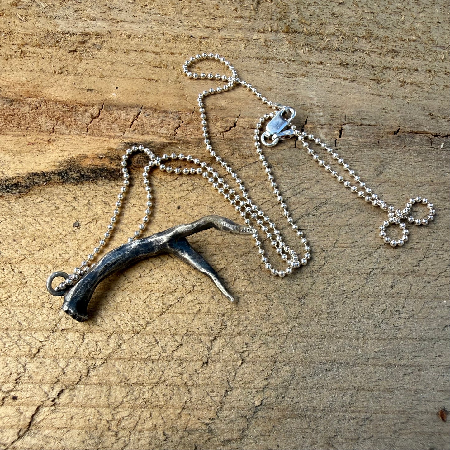Lone Young Buck pendant