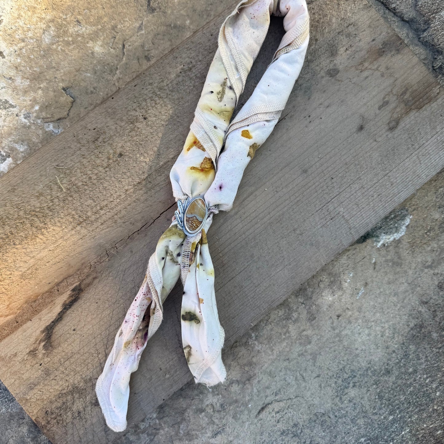 Wild Wheat Scarf Bolo