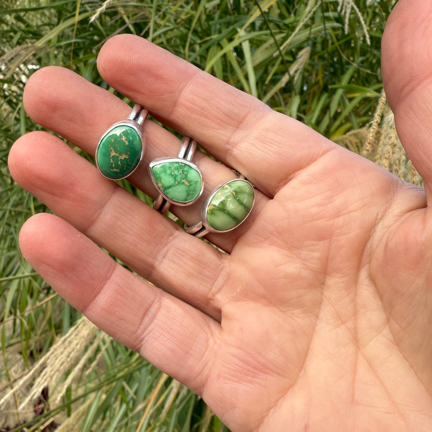 Emerald Valley Turquoise Rings