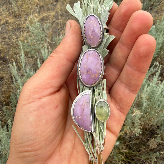 Lupine Dreams Statement Rings