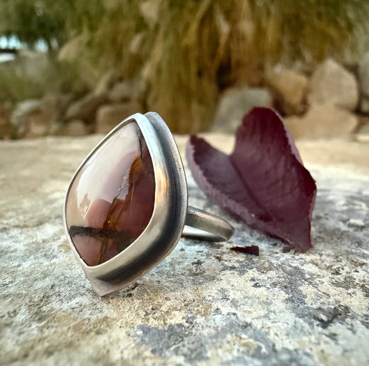 Mookaite ring size 9