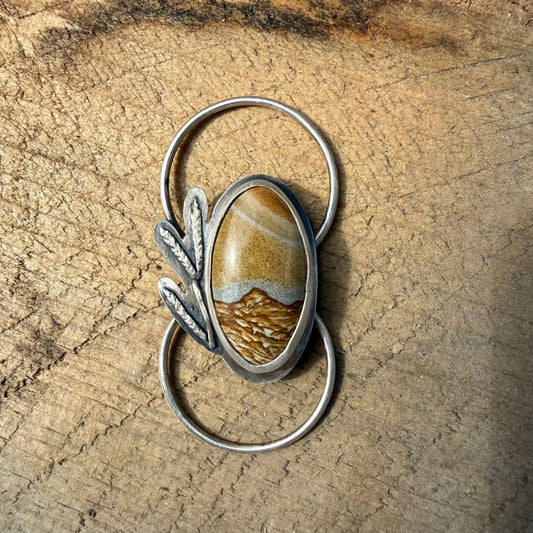 Wild Wheat Scarf Bolo